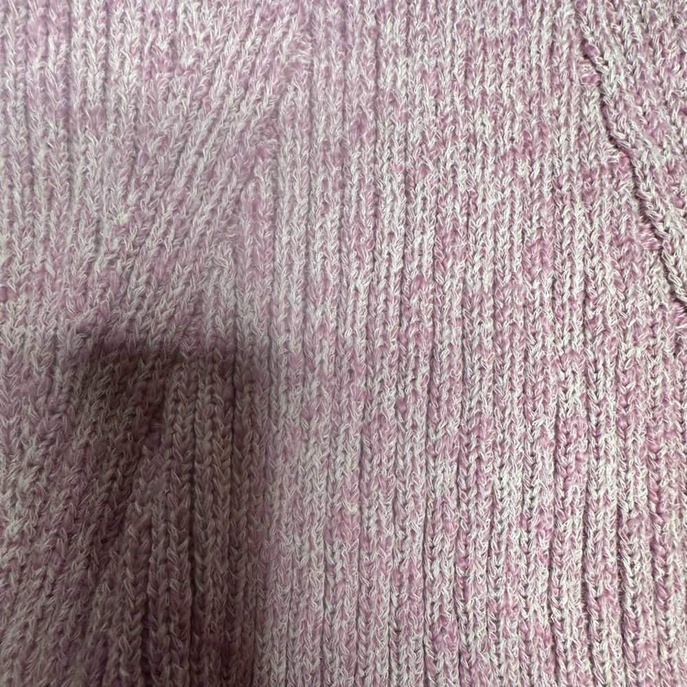 NEW Free People Mont Blanc Mini Sweater Dress M Dusty Pink - Picture 7 of 9